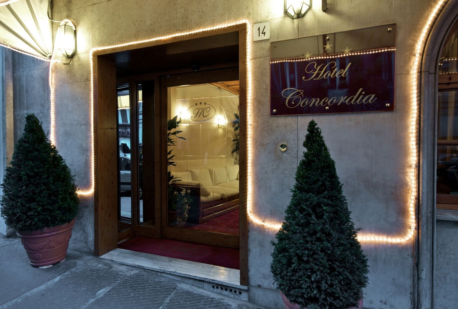 Hotel Concordia Řím Exteriér fotografie
